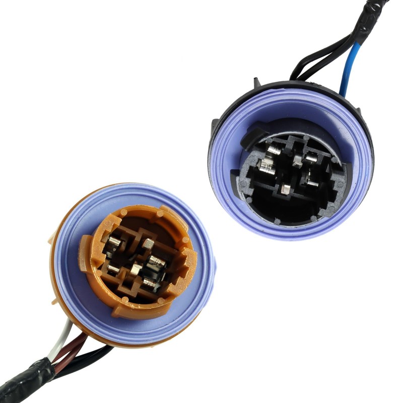HIMARKLIF 2 Pcs Headlight Headlamp Socket Wiring Harness Compatible with