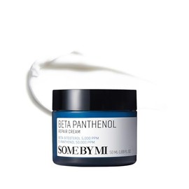 Crema de reparación Beta-Pantenol SOME BY MI – 1.69 oz, 50 ml – Hidratante facial con pantenol y alivio del enrojecimiento – Crema facial calmante y d