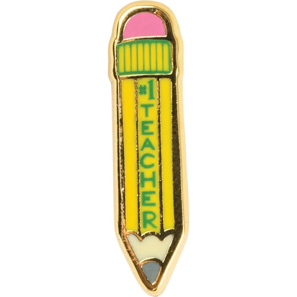 Primitives by Kathy Enamel Pin - Number One Teacher