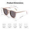 Fake Sun Ultra-Compact Foldable Sunglasses – Lightweight, Stylish, and Full