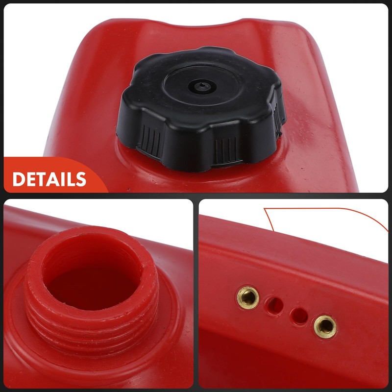 A-Premium Fuel Gas Tank with Fuel Cap Compatible with Honda
