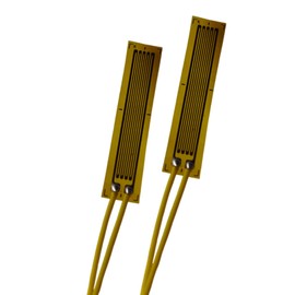 Cuidr Strain Gauges, 120ohm Foil Strain Gauge Sensor, Load Cell Pressure Resistance Strain Gauge, Linear Strain Gages (BX120-20AA, 2Pack)