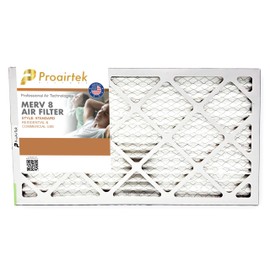 Proairtek AF14241M08SWH Model 14x24x1 Air Filter, MERV 8; Ideal for Anyone Wanting Clean, Crisp Air in Their Home