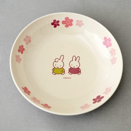 Kanto Plastic Industries Biomass Miffy Series Deep Plate, 6.5 x 1.5 inches (165 x 39 mm) BM-5