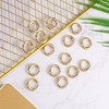 16pcs Spring o Ring Clip, Extra Small Spring o Ring