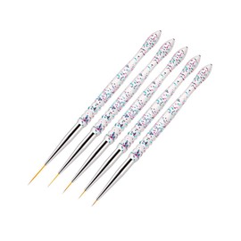Baluue 5pcs Reliable Nail Beauty Tools Manicure Pen Nail Art Diy Tool Brushes for Art Accessory