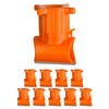 Dawn Industries KT010D, Poly Tool-Less Saddle Tee: 1" PE x