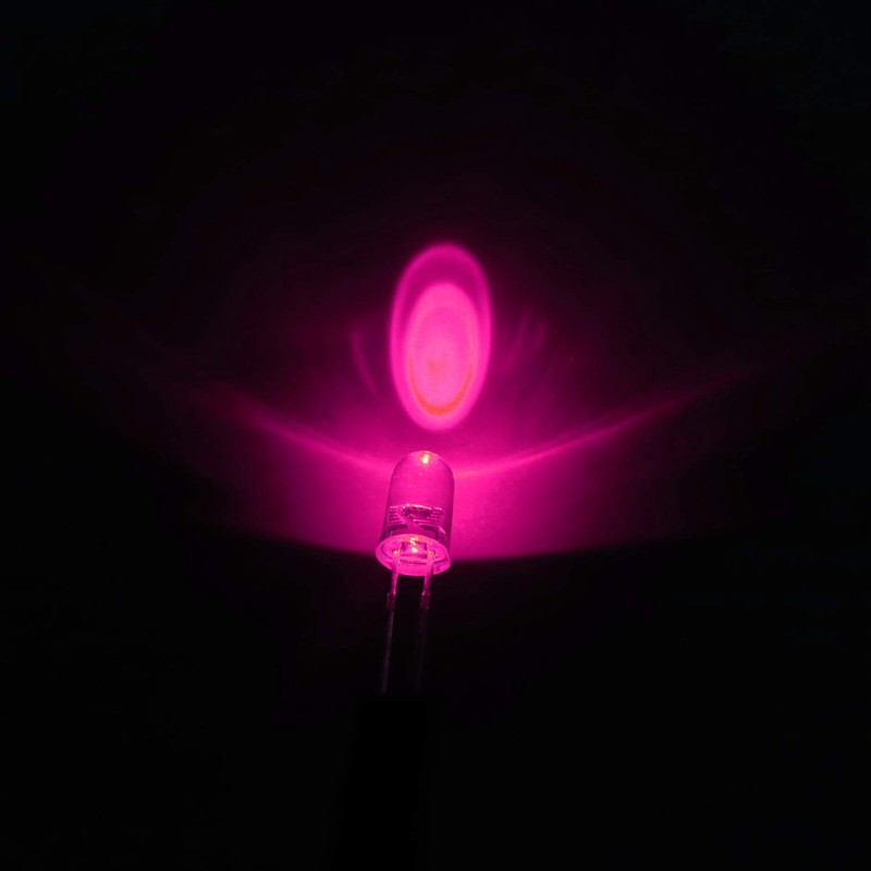 BOJACK 10 Colors 400 pcs 3mm LED Diode Lights Assored