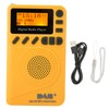 DABP9 Portable Pocket Radio LCD Display Speaker MP3 Player Digital