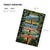 Lantern Press 1000 Piece Jigsaw Puzzle, Nevada, Signpost, Forest and