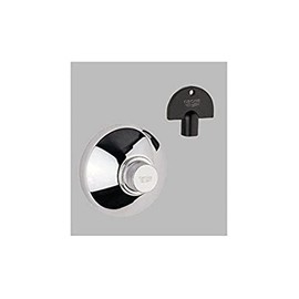 Grohe 19840000 Atlanta Concealed Valve Superstructure with Socket Spanner Setting Depth, 20-80 mm, Chrome