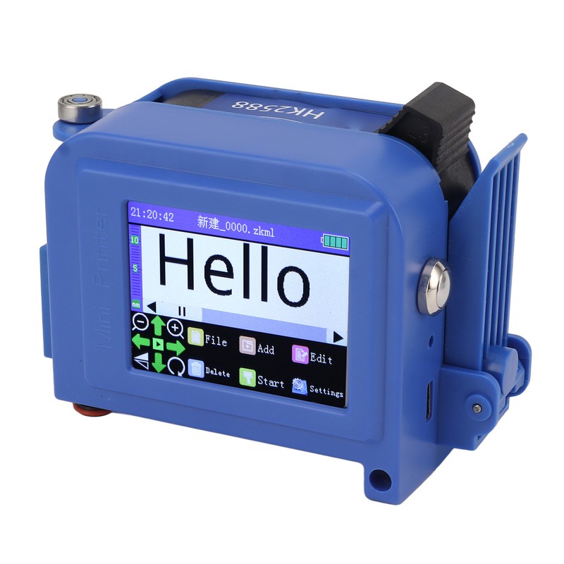 Mini Handheld Inkjet Printer Quick Dry Inkjet Printer with Touch