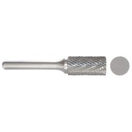 Carbide Bur, Cylinder, 3/32 in, 1/8 Shank (3 Pieces)