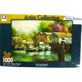Artist Collection: The Art of Nicky Boehme ~ The Lone Sentinel ~ 1000 Piece Puzzle