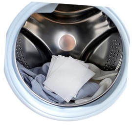 NOLITOY Laundry Absorption Sheets 72 Sheets/Proof Washing Paper 3 Pack Safe Material Easy to Use Carry