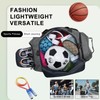 HUA ANGEL Large Sports Bag Men Women with Shoe Compartment