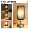 Yarra-Decor 【Upgraded Bedside Lamp with USB A+C Charging Ports &