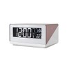 K Corporation Rose Gold QA-02RG Table Clock, 6.2 x 4.2