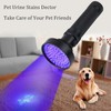 UV Flashlight Black Light, 100 LED Black Flash Light for