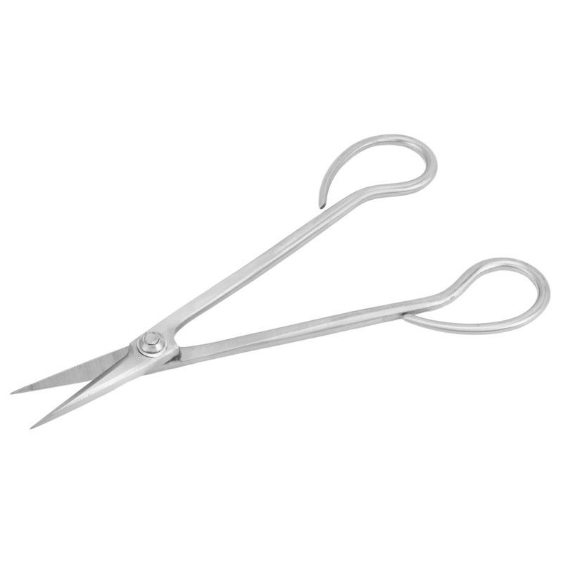 Bonsai Scissors Stainless Steel Leaf Sprout Shears with Long Handle