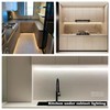 RYE DC12V COB LED Strip Light,Uniform 320LEDs/M Tape Light for