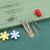 LUNARM 50 Pcs Beading Needles, 2 Sizes Seed Beads Extra