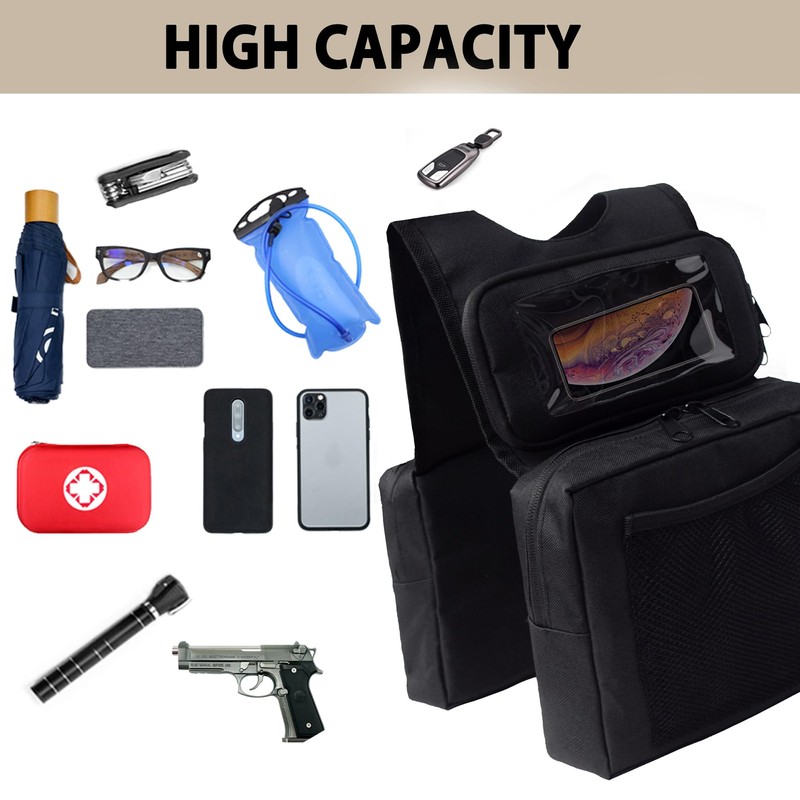 MYDAYS ATV Saddle Bag,Cargo Tank Phone Bag Storage Luggage for