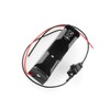DGZZI 18650 Battery Storage Case 2PCS Single 18650 Battery Holders