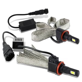 DNA Motoring HID-LED-LB-9005 Pair of LED Light Bulbs