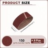 HARFINGTON 3 x 21 Inch Sanding Belts, 8 Pcs 150