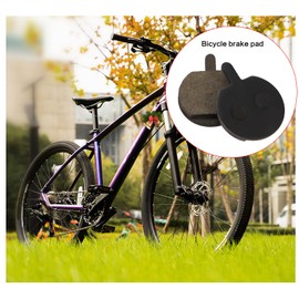 eMagTech 2 Pairs Bicycle Disc Brake Pads Mountain Bike Road Bike MTB Disc Brake Pad 4 mm Thickness Compatible with Jak-5 B777 Compatible with Trinx