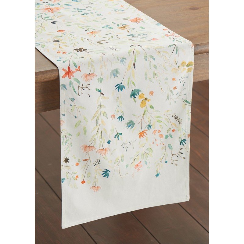 Maison d'Hermine Palatial Paisley 100% Cotton Table Runner for Parties,