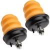 CSMATEYEAH 2 PCS Rear Axle Bumper Compatible with Chevy Silverado