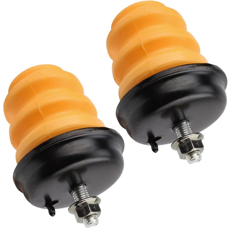 CSMATEYEAH 2 PCS Rear Axle Bumper Compatible with Chevy Silverado
