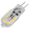 10Pcs Bi Pin Bulbs 12LED 1.2W G4 LED Bulb for