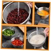 BIUDECO 1Set Stainless Steel Mixing Bowl with Handle Colander and
