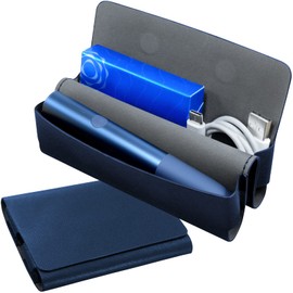 SOAREM Case Compatible with ICOS Irma One, PU Leather, Thin (Navy)