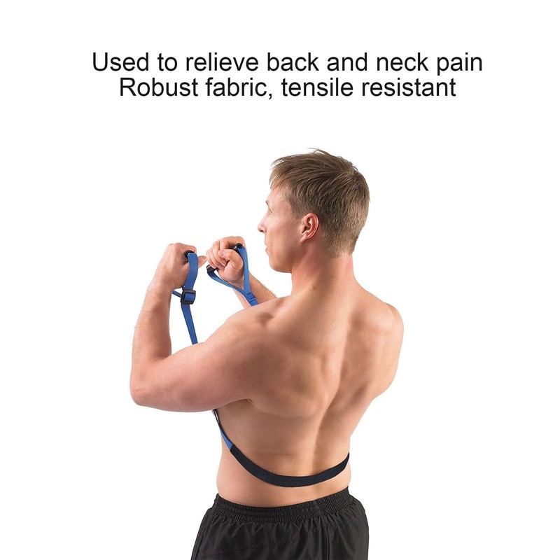 Adjustable Neck Shoulder Stretch Band Cervical Lumbar Massage Band Dynamic