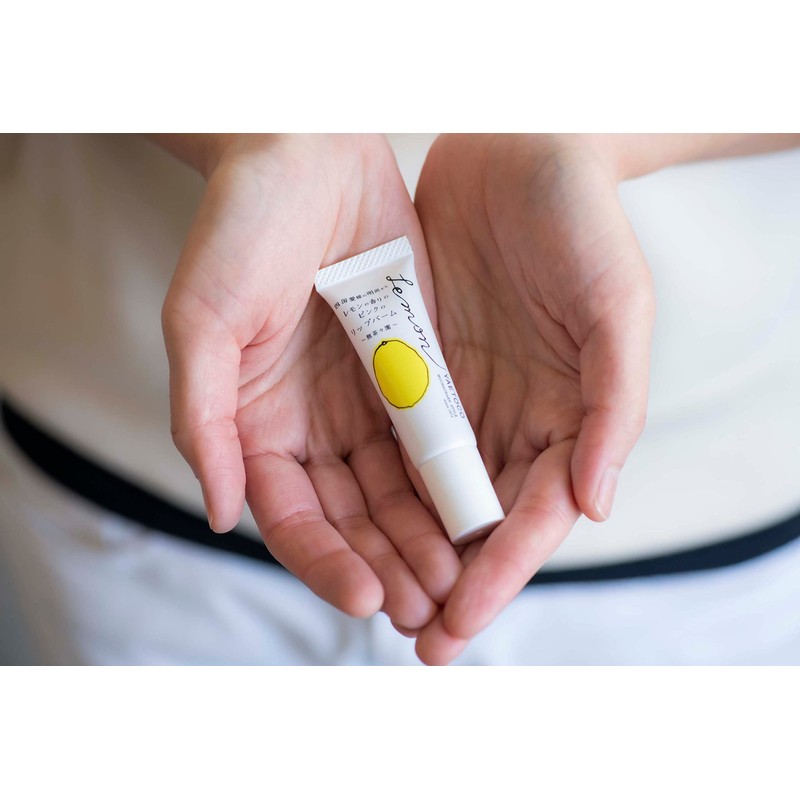 yaetoco lemon scented pink lip balm 10g