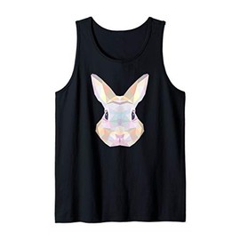 Funny Easter Day Tee Bunny Rabbit Ears Egg Cute Men Women Tank Top