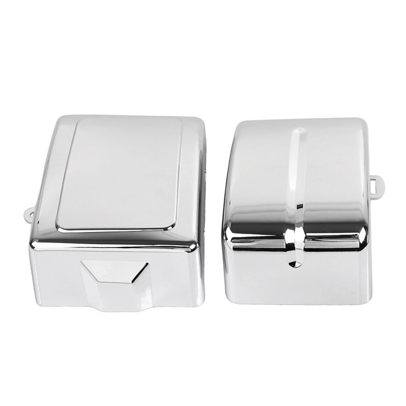 Unbranded Chrome Battery Box Side Cover For Harley Dyna Street