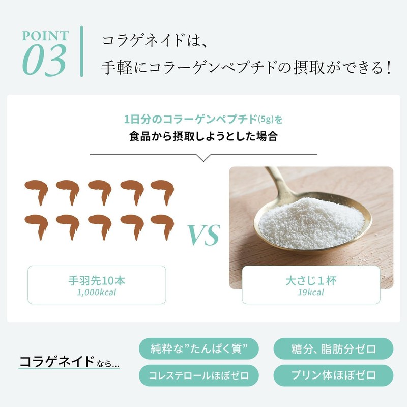 新田ゼラチン コラゲネイド (150g×2袋 / 2か月目安) コラーゲンで健康的なカラダづくりを (顆粒タイプ/コラーゲンペプチド 100%) 溶けやすい 無味無臭
