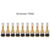 10 Pcs Valve Stems TR500 Straight Brass Heavy Duty Clamp