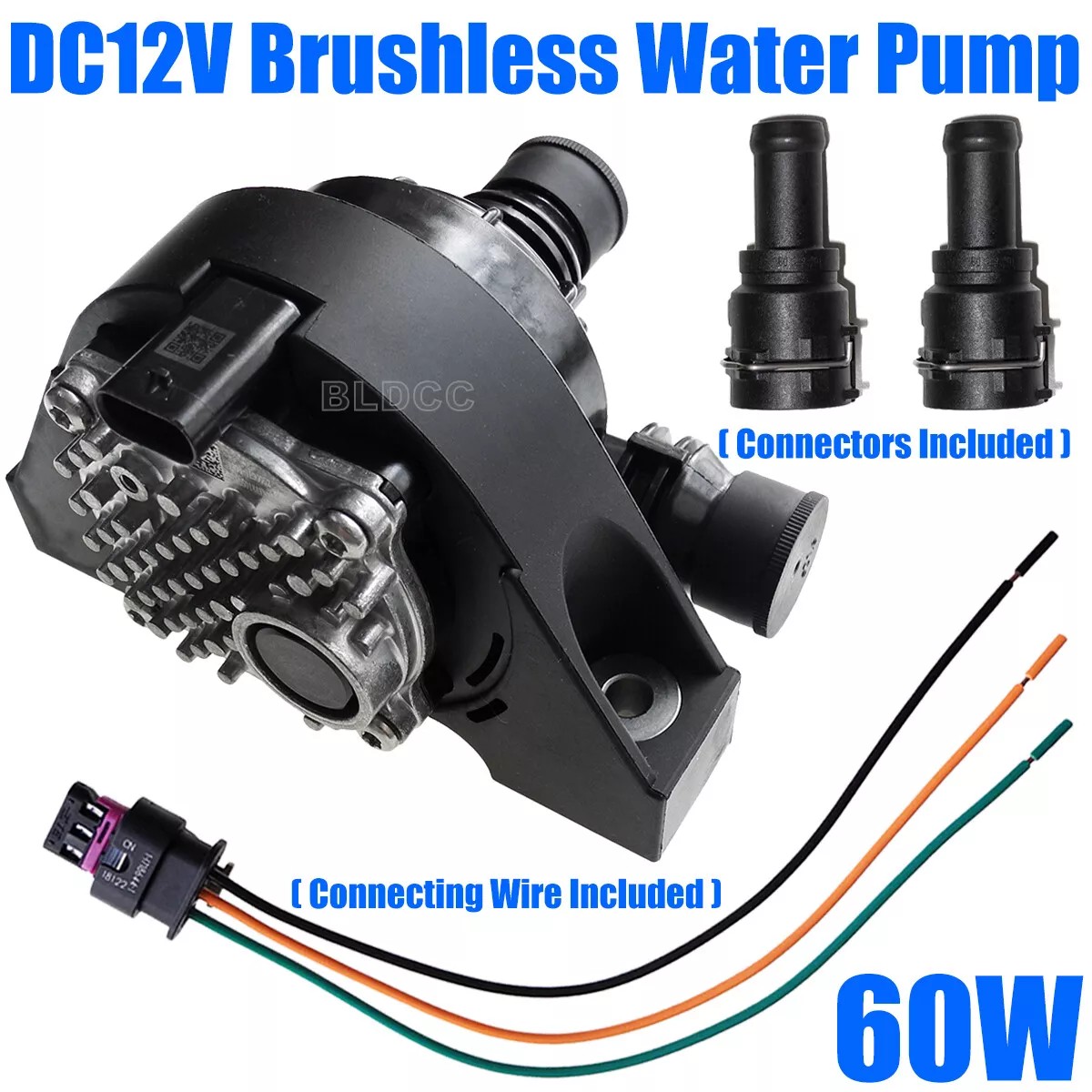 thumbnail interactive-video image 1 of 12V Brushless Water Pump Kit With PWM Signal Generator – 35L/min, 60W, IPX7 1 of 3
