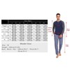 Litherday Men's Pyjamas Sets Long Sleeve Cotton Plaid Nightwear Classic