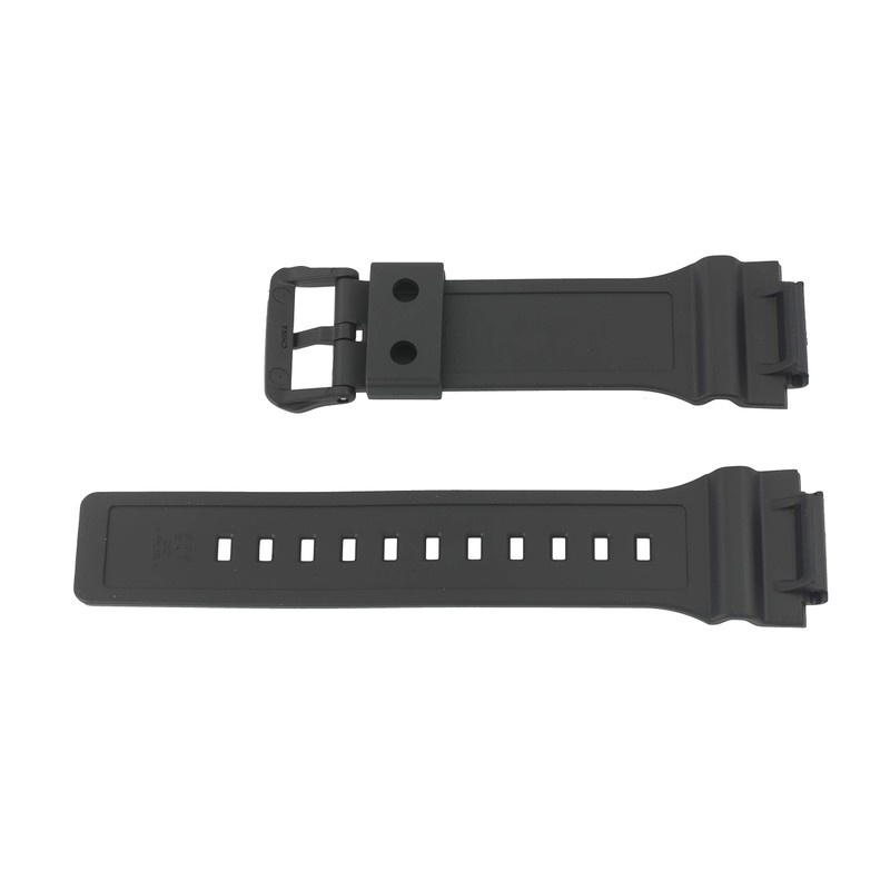 Replacement Strap for Casio Collection Resin Black for MCW-200H, Strap.