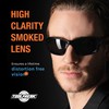 ToolFreak Spoggles - Safety Glasses & Protective Goggles Combination Smoke