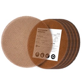 Huzeew 9 Inch Drywall Sanding Discs 60 Grit, 15PCS Mesh Sandpaper Hook and Loop for Drywall Sander, Abrasive Dust-Free Net Sanding Pads for Wall Grinding, Floor Sanding