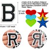 Jongdari Jongdari Iron On Letters and Numbers Patches for Clothing,