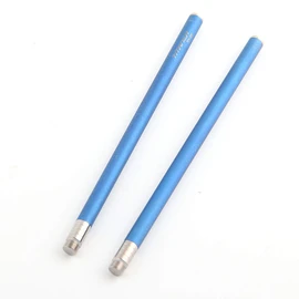 Titan Portable Folding Titanium Chopsticks Blue Pouch